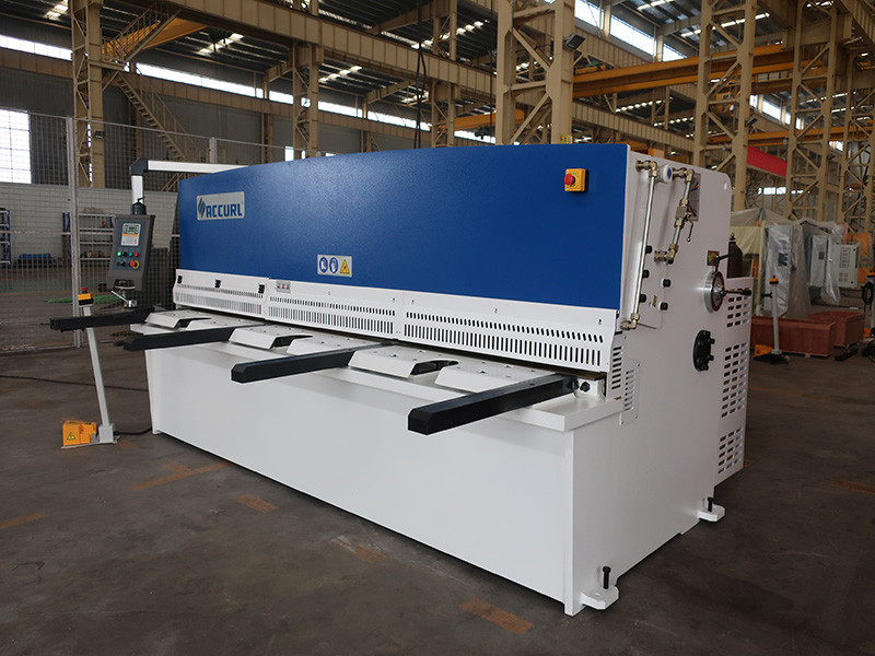 high cutting accuracy QC12Y 4x2500 sheet metal shearing machine steel ...